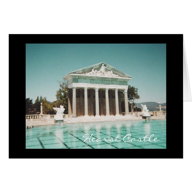 Hearst Castle buitenkant pool (Voorkant Horizontaal)