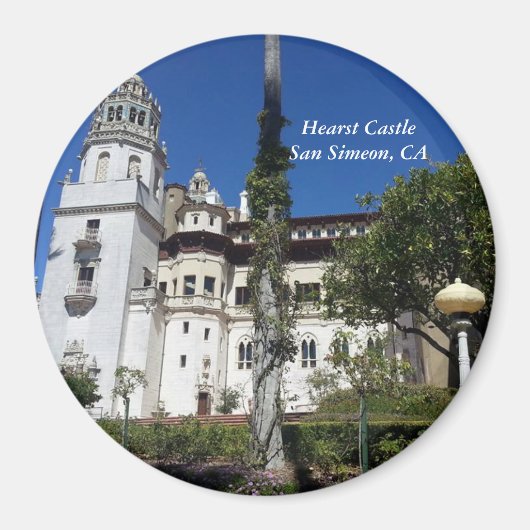 Hearst Castle in San Simeon, Californië Magneet (Voorkant)