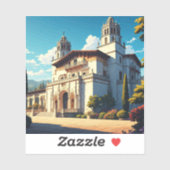 Hearst Castle San Simeon California Central Coast Sticker (Vel)