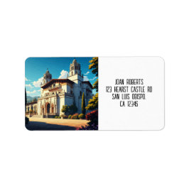 Hearst Castle San Simeon California Centrale Kust Etiket
