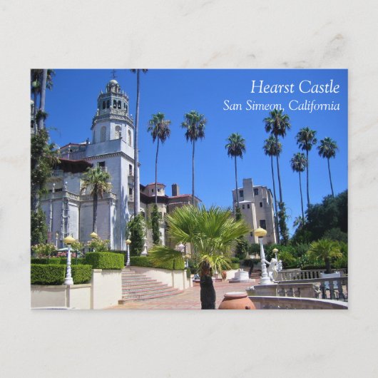 Hearst Castle, San Simeon, Californië Briefkaart (Voorkant)
