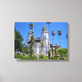 Hearst Castle, San Simeon, Californië Canvas Afdruk (Voorkant)