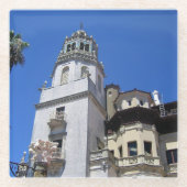 Hearst Castle, San Simeon, Californië Glazen Onderzetter (Voorkant)