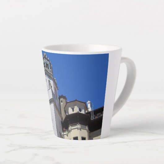 Hearst Castle, San Simeon, Californië Latte Mok (Rechterhoek)