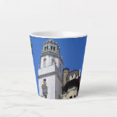 Hearst Castle, San Simeon, Californië Latte Mok (Voorkant)