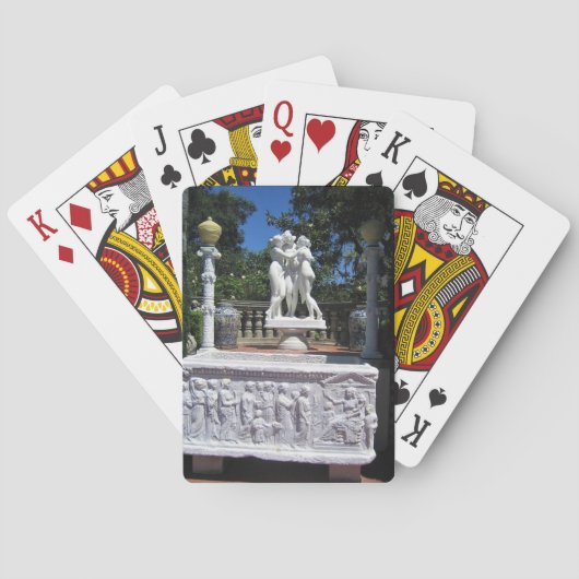 Hearst Castle, San Simeon, Californië Pokerkaarten (Achterkant)