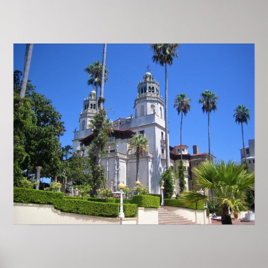 Hearst Castle, San Simeon, Californië Poster (Voorkant)