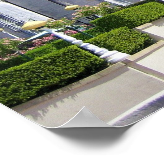 Hearst Castle, San Simeon, Californië Poster (Hoek)