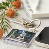 Hearst Castle, San Simeon, Californië Sleutelhanger (Voorkant Rechts)