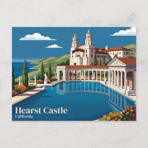 Hearst Castle VS Briefkaart