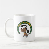 Hearst Elementary Classic Hound Logo Koffiemok (Links)