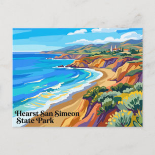 Hearst San Simeon State Park Californië Briefkaart