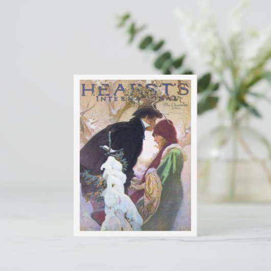 Hearst's Internationaal Hoesje, Alphonse Mucha Briefkaart (Staand voorkant)