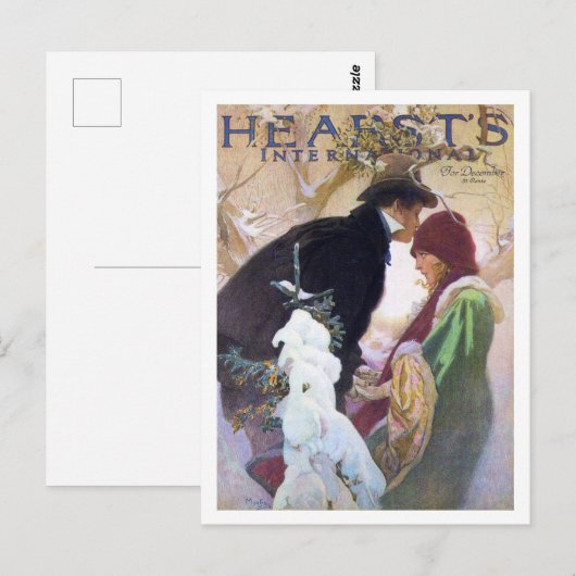 Hearst's Internationaal Hoesje, Alphonse Mucha Briefkaart (Voorkant / Achterkant)