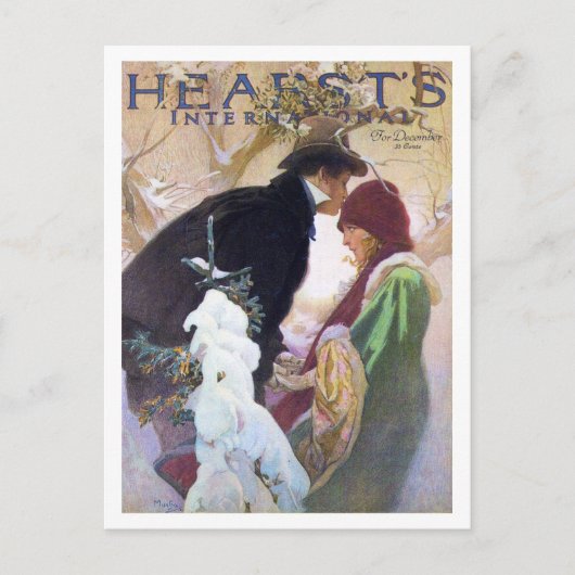 Hearst's Internationaal Hoesje, Alphonse Mucha Briefkaart (Voorkant)