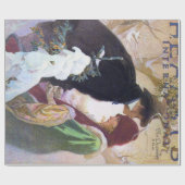 Hearst's Internationaal Hoesje, Alphonse Mucha Cadeaupapier (Vlak)