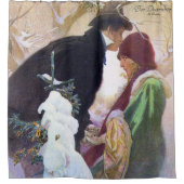 Hearst's Internationaal Hoesje, Alphonse Mucha Douchegordijn (Voorkant)