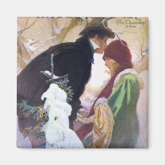 Hearst's Internationaal Hoesje, Alphonse Mucha Magneet (Voorkant)