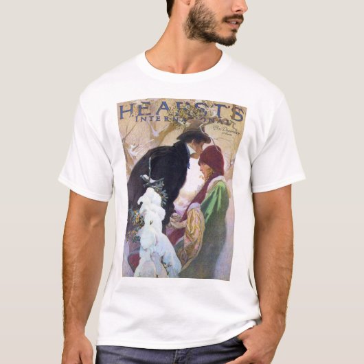 Hearst's Internationaal Hoesje, Alphonse Mucha T-shirt (Voorkant)