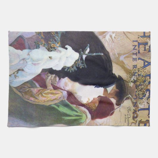 Hearst's Internationaal Hoesje, Alphonse Mucha Theedoek (Horizontaal)