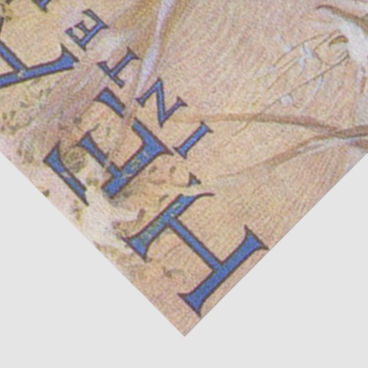 Hearst's Internationaal Hoesje, Alphonse Mucha Tissuepapier (Detail)