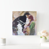 Hearst's Internationaal Hoesje, Alphonse Mucha Vierkante Klok (Huis)