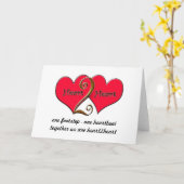 heart2heart wenskaart kaart (Gele Bloem)