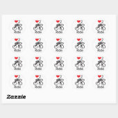 Heart2Ride Ronde Sticker (Vel)
