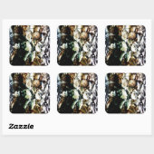 Heart 2012 vierkante sticker (Vel)