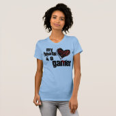 HEART 4 A GAMER T-SHIRT (Voorkant volledig)
