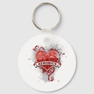 Heart Aerobics Sleutelhanger