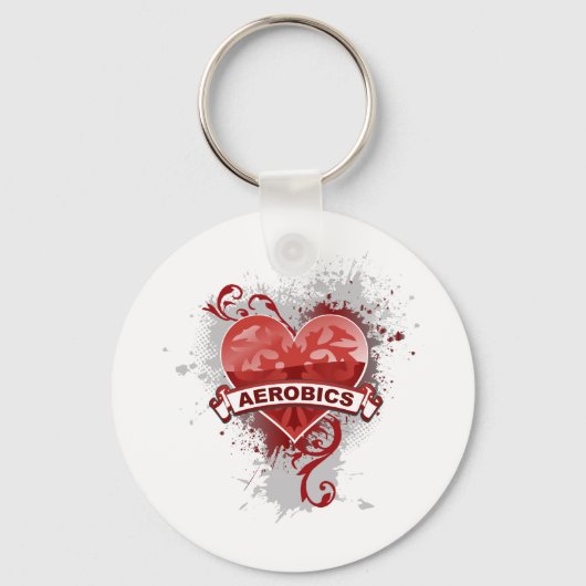 Heart Aerobics Sleutelhanger (Voorkant)