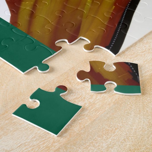 Heart Aflame Jigsaw Puzzle Legpuzzel (Zijkant)