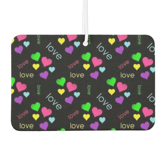 Heart Air Freshener/Love Luchtverfrisser (Voorkant)