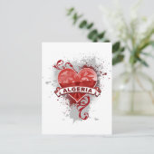 Heart Algerije Briefkaart (Staand voorkant)