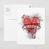 Heart Algerije Briefkaart (Voorkant / Achterkant)