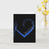 Heart Alopecia Awareness 1 Kaart (Gele Bloem)