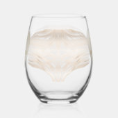 Heart Ampersand Pearls & Prosecco Vrijgezellenfees Wijnglas Zonder Voet (Links)