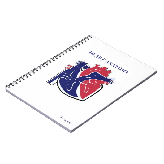 Heart Anatomy- Notitieboek (Linkerzijde)
