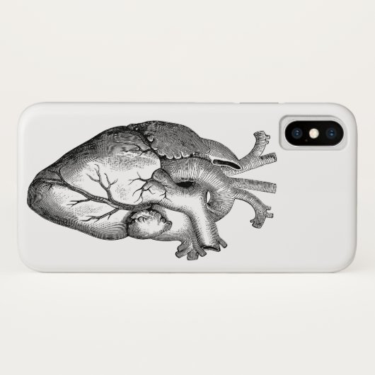 Heart Anatomy Science Case-Mate iPhone Case (Achterkant (horizontaal))