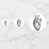 Heart Anatomy Science Confetti (Voorkanten)