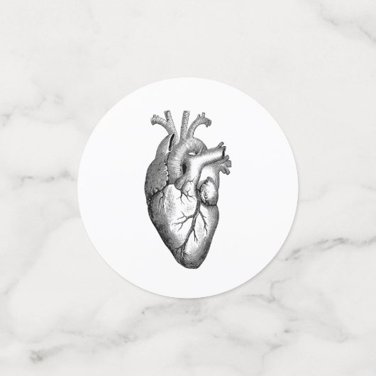 Heart Anatomy Science Confetti (Kleine voorkant)