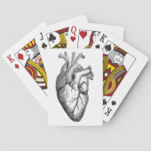 Heart Anatomy Science Pokerkaarten (Achterkant)