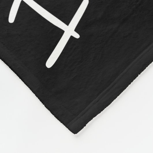 Heart and Stripe Designer Fleece Deken (Hoek)