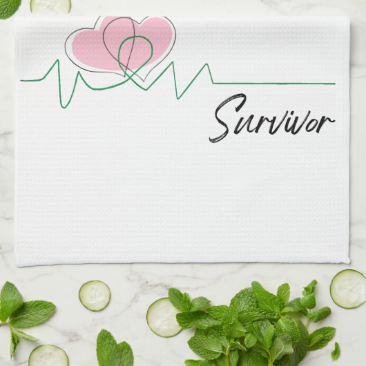 Heart Apron Theedoek (Gevouwen)