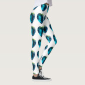 Heart Aquamarine, blauw Leggings (Rechts)
