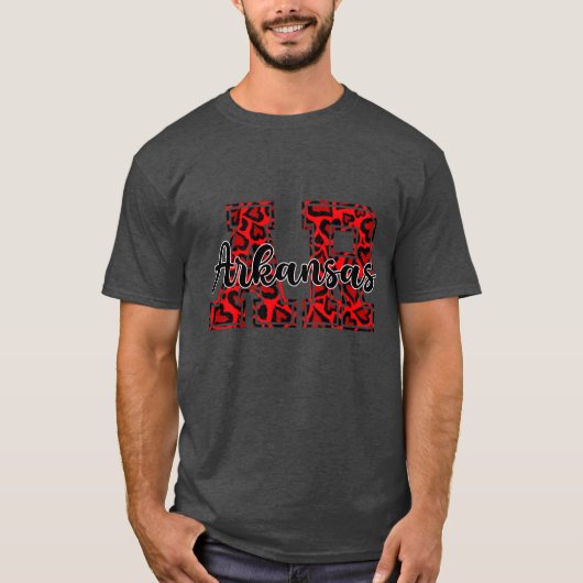 Heart Arkansas Actief T-shirt (Voorkant)