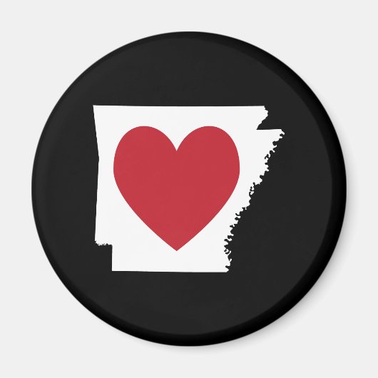 Heart Arkansas Magneet (Voorkant)