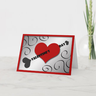 Heart & Arrow Valentijnsdag Love Wenskaart Feestdagen Kaart