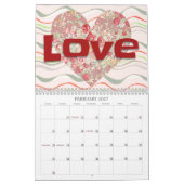 Heart Art Fun Hearts Kalender (Feb 2027)